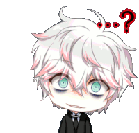 Question Mark Anime Sticker - Question Mark Anime Confused Stickers
