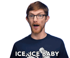 Ice Ice Baby Cold Sticker - Ice Ice Baby Cold Ice Cold Stickers