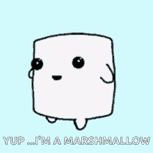 Marshmallow Cute GIF - Marshmallow Cute Walking GIFs