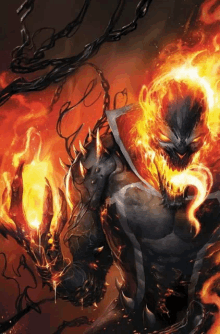 blue ghost rider vs red ghost rider