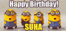 Suha Happy Birthday Suha GIF