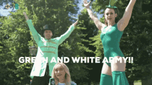 Green And White Army Northern Ireland GIF