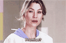 Greys Anatomy Meredith Grey GIF - Greys Anatomy Meredith Grey Promise GIFs