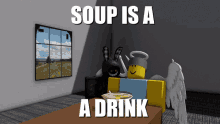 Soup Is A Drink GIF - Soup Is A Drink GIFs