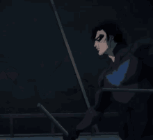 Real Night Wing2 Too Slow GIF - Real Night Wing2 Too Slow Superhero GIFs