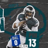 Philadelphia Eagles (13) Vs. Dallas Cowboys (0) Second Quarter GIF - Nfl National Football League Football League GIFs
