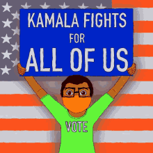 Kamala Fights For All Of Us Kamala GIF - Kamala Fights For All Of Us Kamala Kamala Harris GIFs