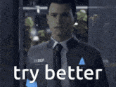 Connor Rk800 GIF - Connor Rk800 Detroit Become Human GIFs