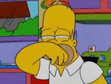 Homer Crying GIF - Homer Crying Sob GIFs