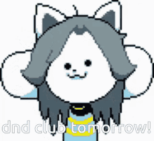dnd dnd club dungeons and dragons temmie undertale