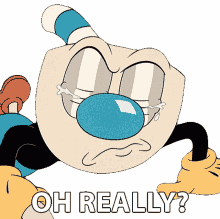 oh really mugman the cuphead show for real seriously