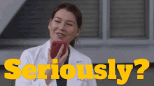 Greys Anatomy Meredith Grey GIF - Greys Anatomy Meredith Grey Seriously GIFs