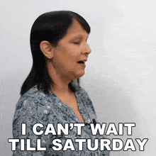 I Can'T Wait Till Saturday Rebecca GIF - I Can'T Wait Till Saturday Rebecca Engvid GIFs