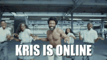 Kris Is Online Kris Online GIF - Kris Is Online Kris Online Kris Is On GIFs
