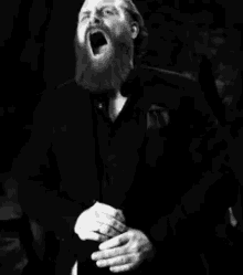 yawning rawr tired