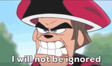 I Will Not Be Ignored Angry GIF
