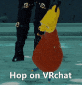 Hop On Vrchat Murdercrumpet GIF - Hop On Vrchat Murdercrumpet Wobblegator GIFs