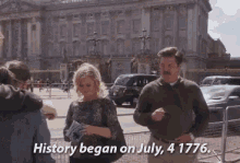 History Began On July 4th Fourth GIF - Parcs And Rec Nick Offerman Ron Swanson GIFs
