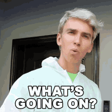 Whats Going On Stephen Sharer GIF - Whats Going On Stephen Sharer Whats Up GIFs