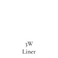 a drawing of a pencil with the words 3w liner written below it
