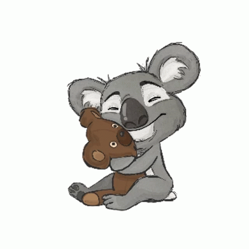 Hangouts Koala Sticker – Hangouts Koala Hugging — Descubra e partilhe GIFs