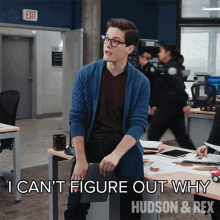 I Cant Figure Out Why Jesse Mills GIF - I Cant Figure Out Why Jesse Mills Hudson And Rex GIFs
