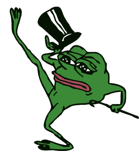Dancing Gif Frog Sticker - Dancing Gif Frog Pepe Stickers