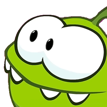 Taking A Bow Om Nom Sticker - Taking A Bow Om Nom Cut The Rope Stickers