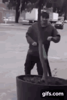 Drunk Guy Dragging Scooter GIF - Drunk Guy Dragging Scooter GIFs