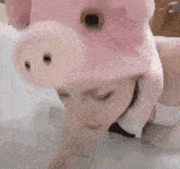 Pig Drinks GIF - Pig Drinks Water GIFs