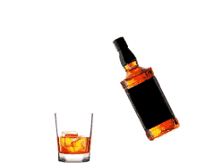half whiskey