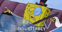 spongebob meme fancy driving car ride