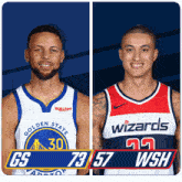 Golden State Warriors (73) Vs. Washington Wizards (57) Half-time Break GIF - Nba Basketball Nba 2021 GIFs