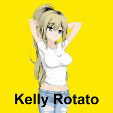 kelly rotato is the name of the anime girl shown
