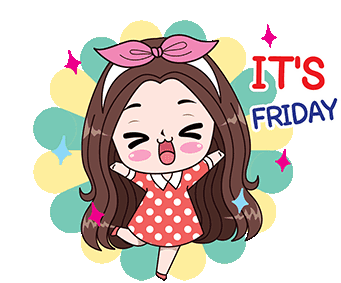 Its Friday Happy Sticker - Its Friday Happy Celebrating Stickers