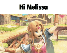 Hi Melissa Melon GIF - Hi Melissa Melon Zelda GIFs