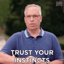 Trust Your Instincts Larry Harris GIF