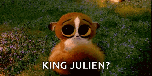 king julian in love