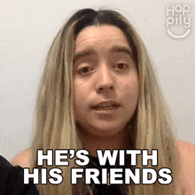 He'S With His Friends Happily GIF - He'S With His Friends Happily He Is With His Pals GIFs