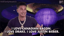 I Love Canadian Bacon I Love Drake Ilove Justin Bieber Affection GIF - I Love Canadian Bacon I Love Drake Ilove Justin Bieber I Love Canadian Bacon I Love Drake GIFs