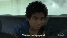 You'Re Doing Great Grover Underwood GIF - You'Re Doing Great Grover Underwood Percy Jackson And The Olympians GIFs