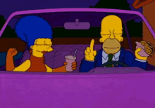 Mr. And Mrs. Turnup 2000andforever GIF - Simpsons Homer Marge GIFs