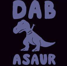 Dab Dinosaur GIF
