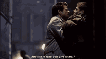Supernatural Dean Winchester GIF - Supernatural Dean Winchester And This Is What You Give To Me GIFs