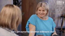 Lets Get Ourselves Another Billboard Jac My Kitchen Rules GIF - Lets Get Ourselves Another Billboard Jac My Kitchen Rules Cheers GIFs