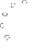 a black and white image of a circle with a few dots on it .