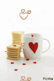 Heart Cookies Hearts GIF