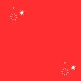a red background with arabic writing and a black border