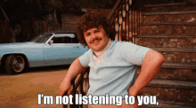 Youre Crazy Im Not Listening To You GIF - Youre Crazy Im Not Listening To You Shut Up GIFs