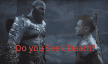 Do You Seek Death Kratos GIF - Do You Seek Death Kratos GIFs